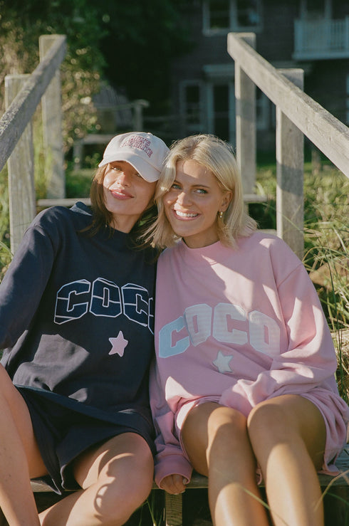 Coco Girl Mockneck // True Blue