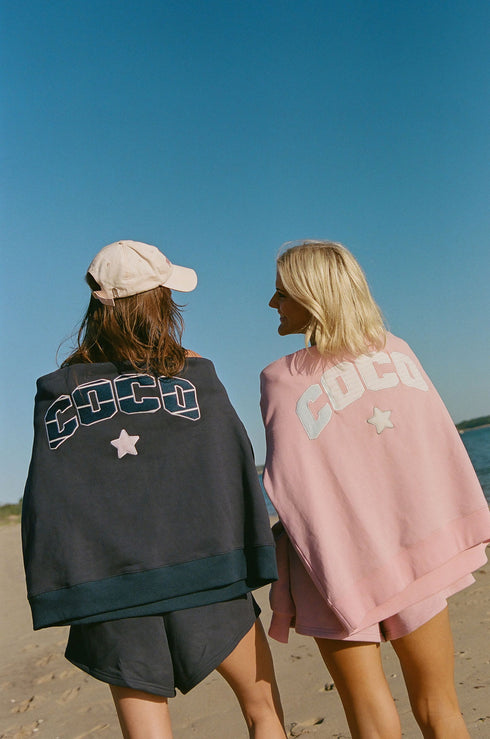 Coco Girl Mockneck // Heritage Pink