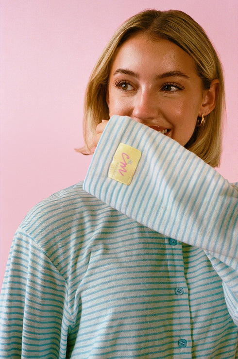 Sweet Treat Cardi // Milkshake