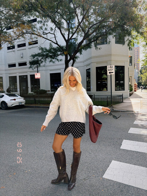 Studio Sweater// Dove