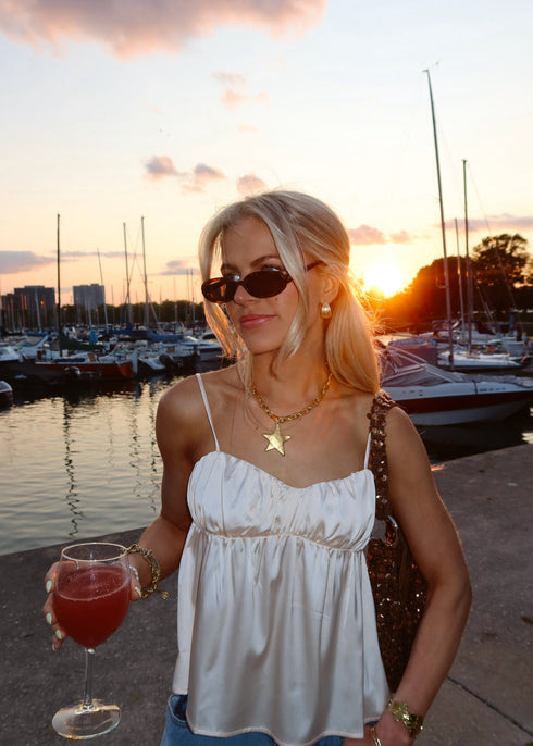 Let's Glow Girls Top