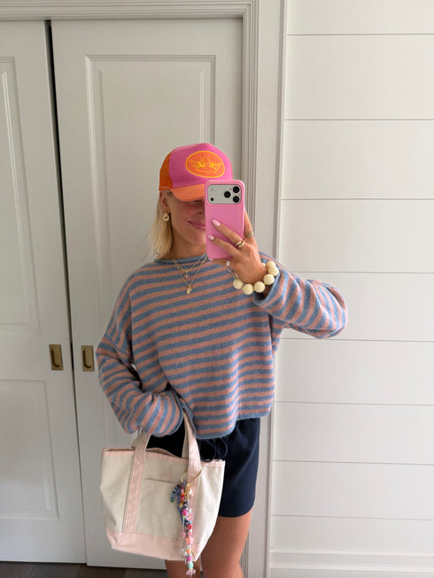 Sun Club Knit // Seabreeze Stripe