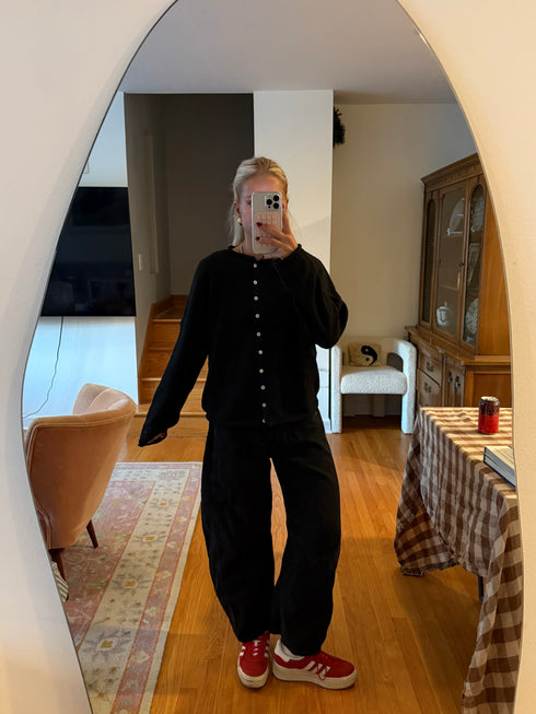 Coco Cutie Cardigan // Black