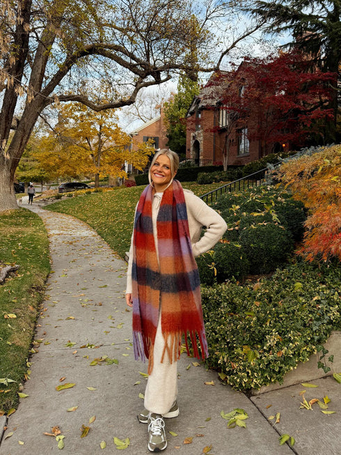 Fall Bae Scarf // Chocolate