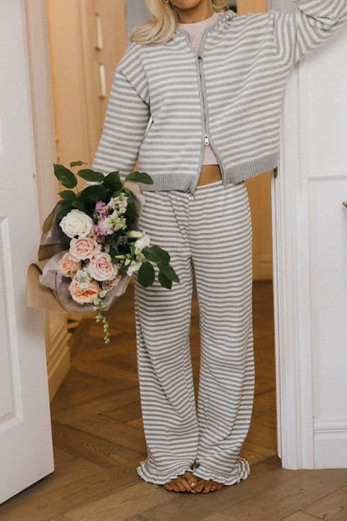 Sunday Girl Striped Pant // H. Grey *RESTOCKED*
