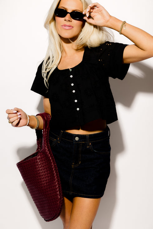 Morning Market Top // Black