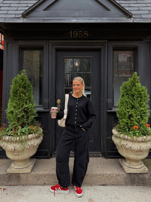 Coco Cutie Cardigan // Black