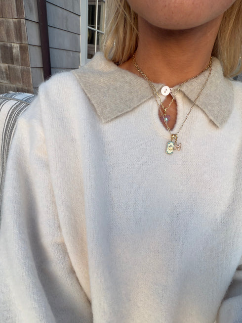 Classic Cutie Polo // Cream