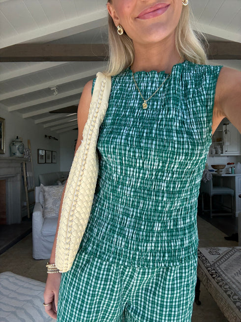 Ready, Set, Sun Top// Green