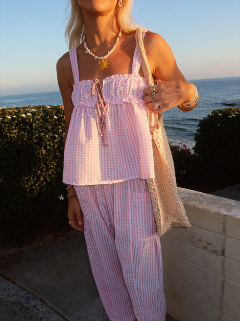 Picnic Princess Top // Pink