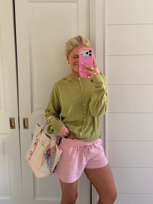 Daily Girl Hoodie // Matcha