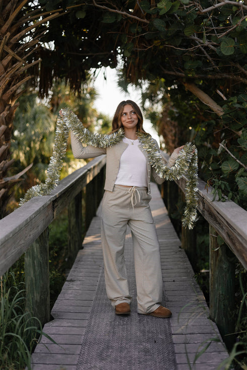 Sunny Stripe Pant // Vanilla *PREORDER*