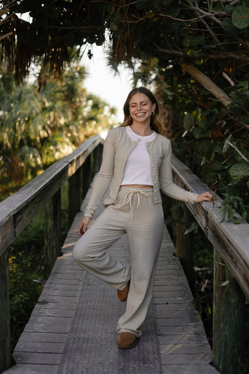 Sunny Stripe Pant // Vanilla *PREORDER*