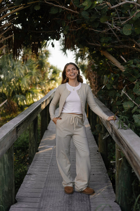 Sunny Stripe Pant // Vanilla *PREORDER*