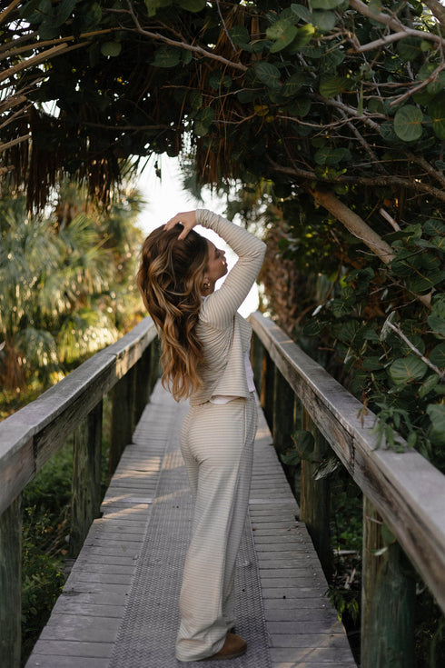 Sunny Stripe Pant // Vanilla *PREORDER*