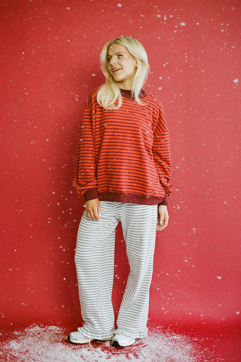 Drive Slow Pullover // Flame