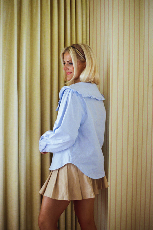 Meadow Moments Top // French Blue