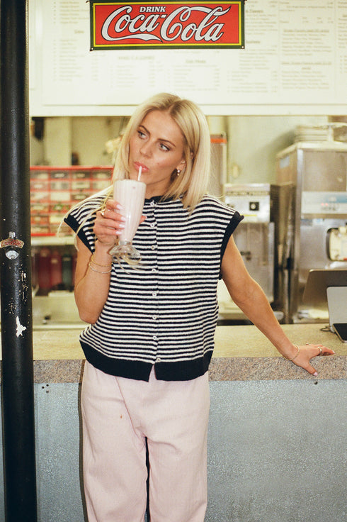 Cutie Girl Cardi // Navy