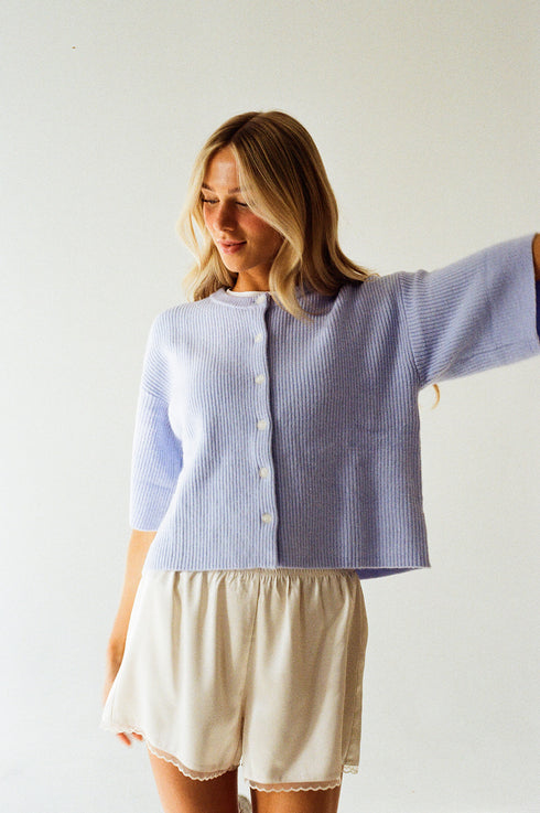 Goldie Satin Short // Cream *RESTOCKED*