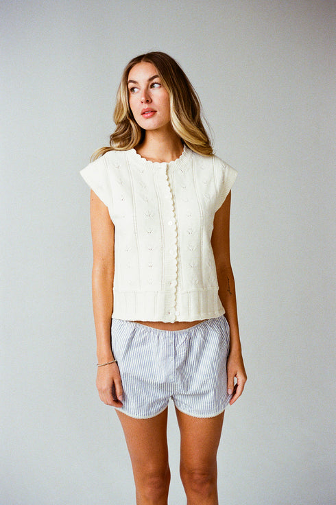 Vivi Vest // Cream