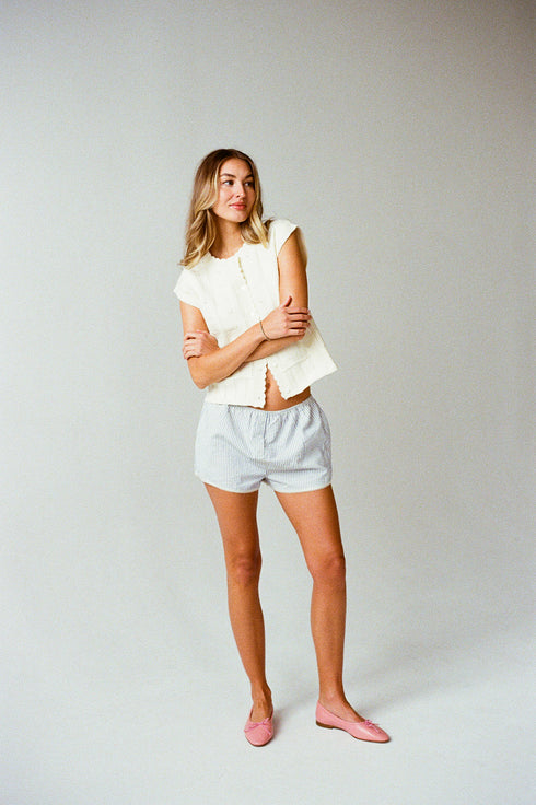 Vivi Vest // Cream