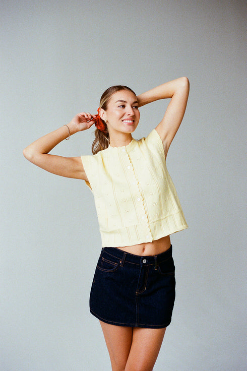 Vivi Vest // Butter