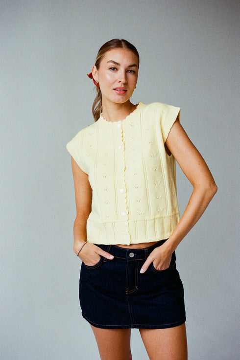Vivi Vest // Butter