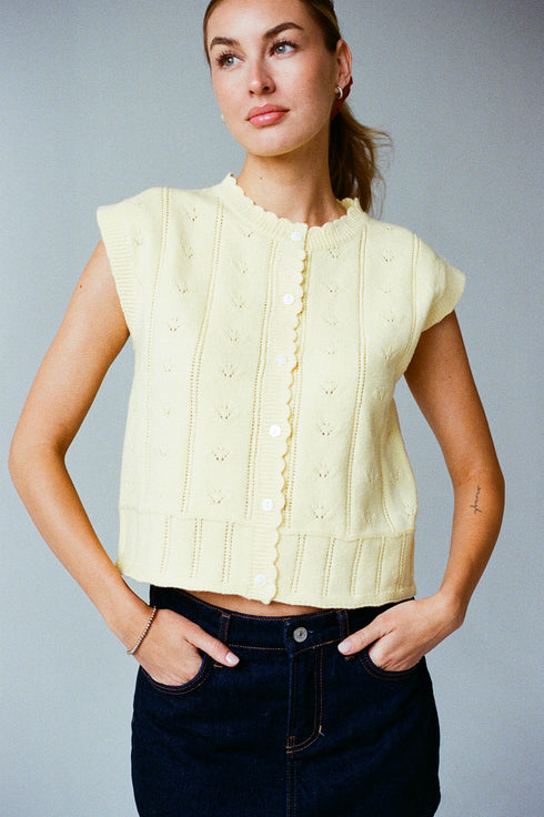 Vivi Vest // Butter
