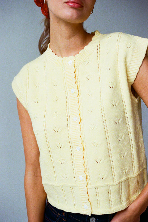 Vivi Vest // Butter