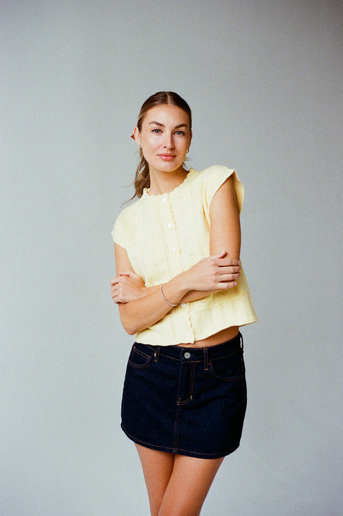 Vivi Vest // Butter