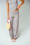 Everyday Pointelle Pant // Grey