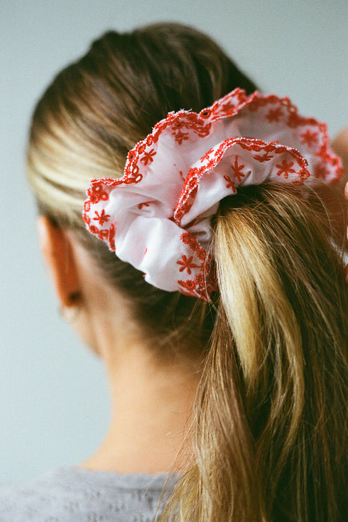 Slow Mornings Scrunchie