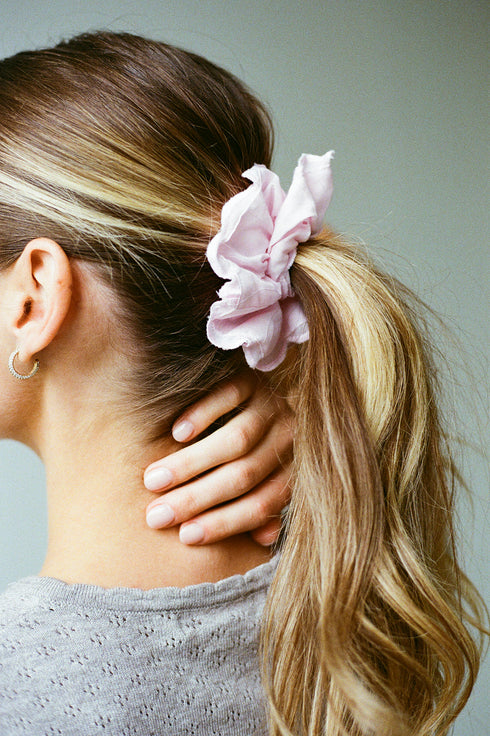 Bloom Scrunchie // Blush