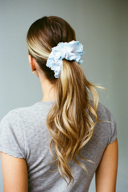 Slow Mornings Scrunchie