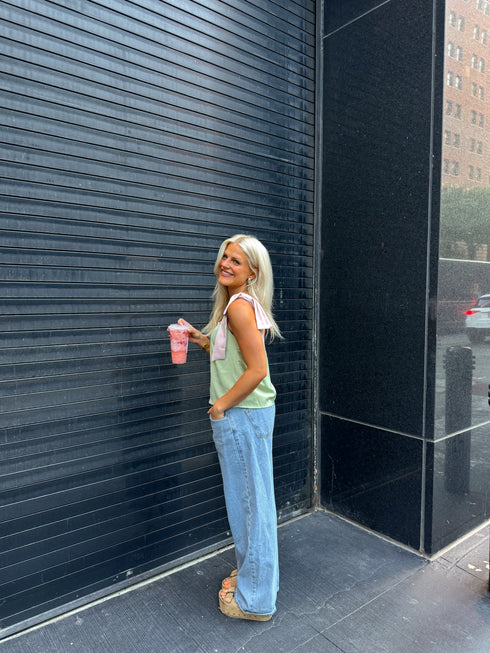 Flirty & Thriving Bow Top