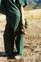 Upstate Striped Pant // Forest