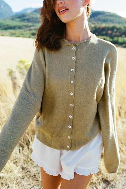 Coco Cutie Cardigan // Crisp