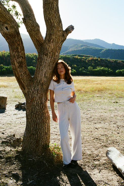 Heirloom Knit Top // Chai