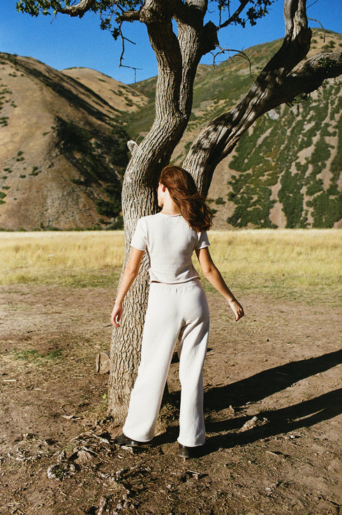 Heirloom Knit Pant // Chai