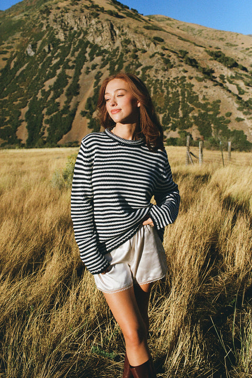 Cinny Sweater // Navy