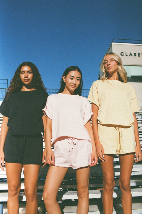On Repeat Shorts // Baby Pink