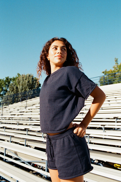 On Repeat Top // Navy