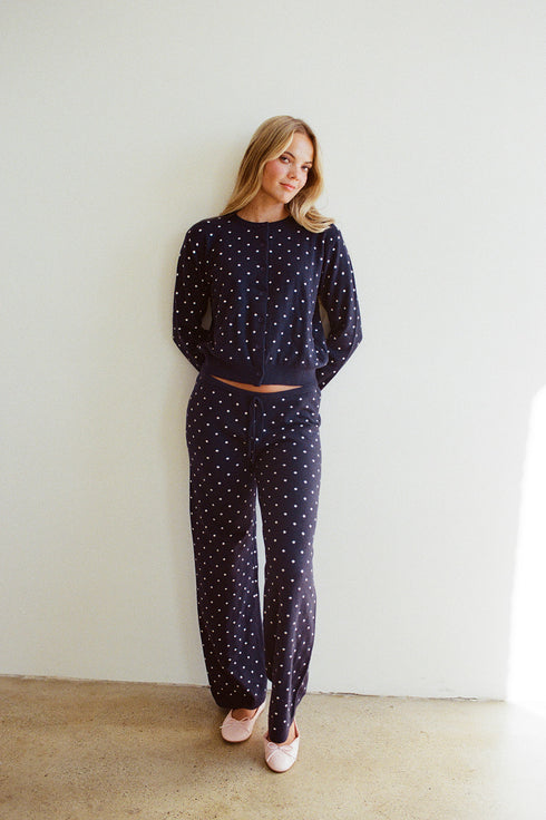 Kit Dottie Cardigan // Midnight