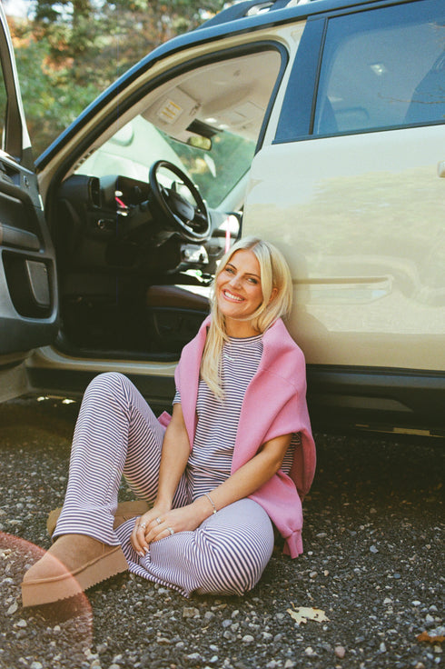 Day Trip Tee // Cloud Pink *PREORDER 10/21*