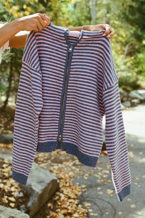 Club Cutie Zip-Up // Iris