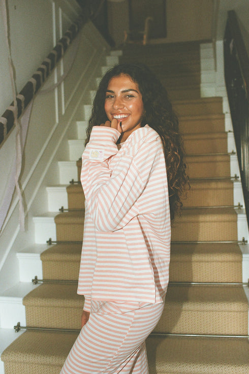 Sunny Club Pullover // Rosewood