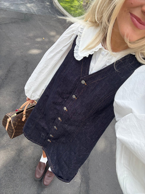 Teachers Pet Denim Dress