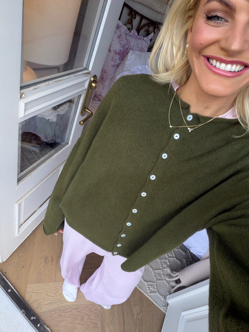 Coco Cutie Cardigan // Olive *COCO EXCLUSIVE*