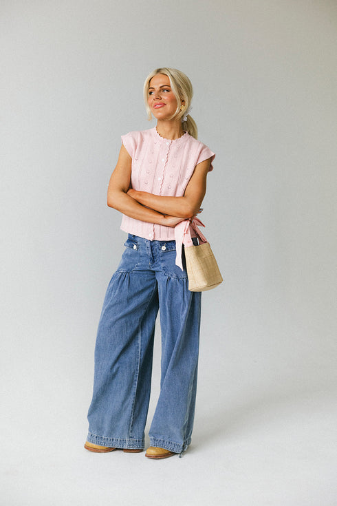 Cutie Pie Denim Pant *PREORDER 5/25*