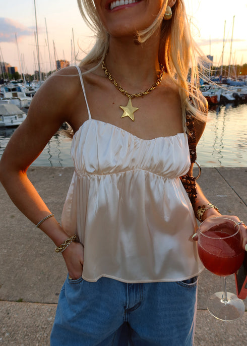 Let's Glow Girls Top